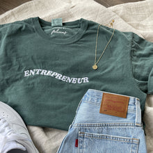Load image into Gallery viewer, NEW Blue Spruce Embroidered Entrepreneur Tees
